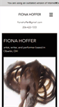 Mobile Screenshot of fionahoffer.com